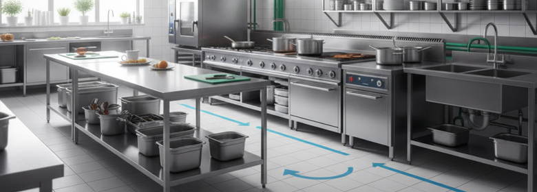 Layout de cozinha industrial: como planejar